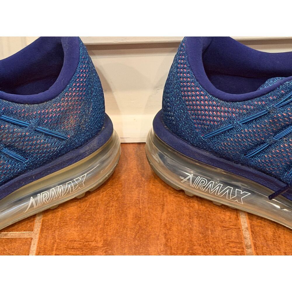 Nike Air Max 2016 Blue Mens Size 11.5 - Picture 4 of 10